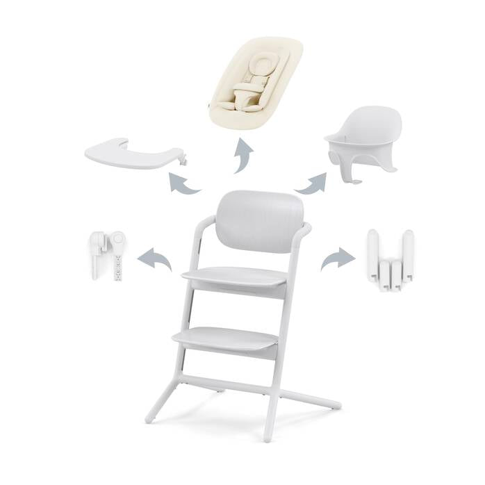 Cybex - LEMO 4in1 SET All White | White